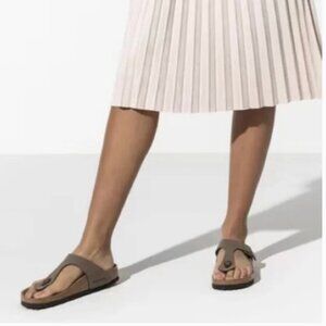 Birkenstock Gizeh Birkibuc Thong Sandals Size 6.5-7